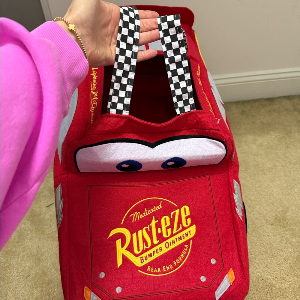 Pottery Barn Kids Lightning McQueen Red Race Car Costume